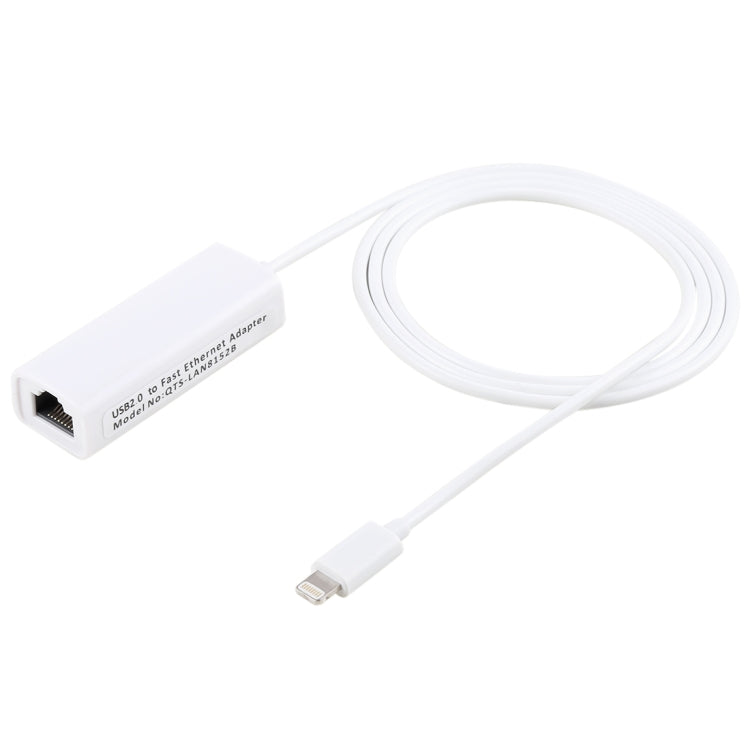 QTS-LAN8152B 1m 8 Pin to RJ45 Ethernet LAN Network Adapter Cable Default Title