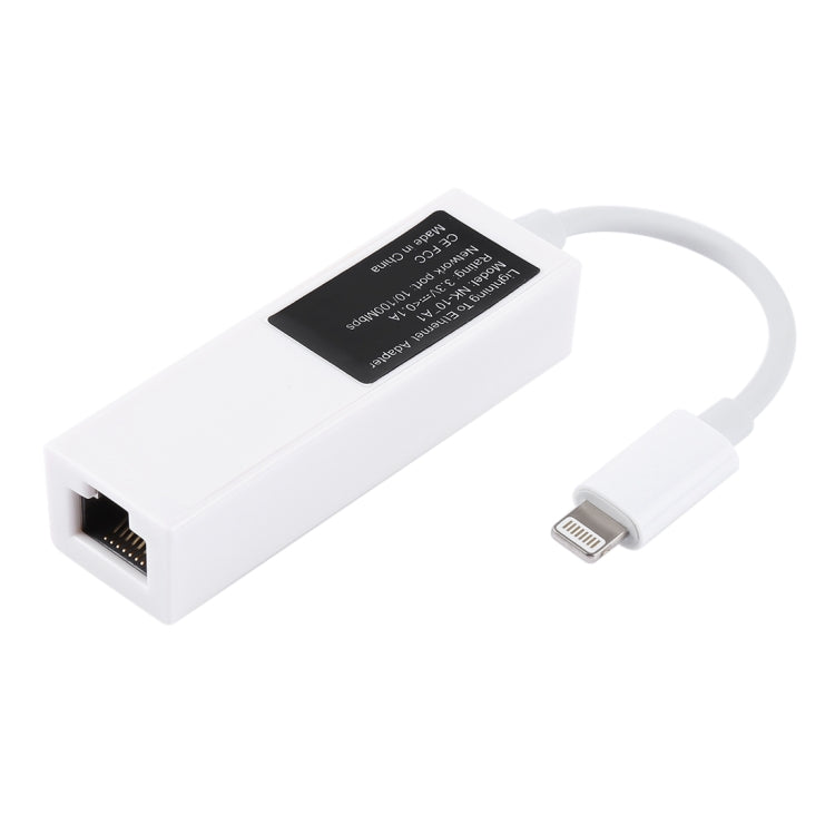 NK107A1 Cable – 8 Pin to RJ45 Ethernet LAN Network Adapter Cable for iPhone / iPad...