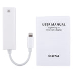 NK107A1 Cable – 8 Pin to RJ45 Ethernet LAN Network Adapter Cable for iPhone / iPad...