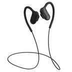 BTH-Y9 Ultra-light Ear-hook Wireless V4.1 Bluetooth Earphones with Mic Black