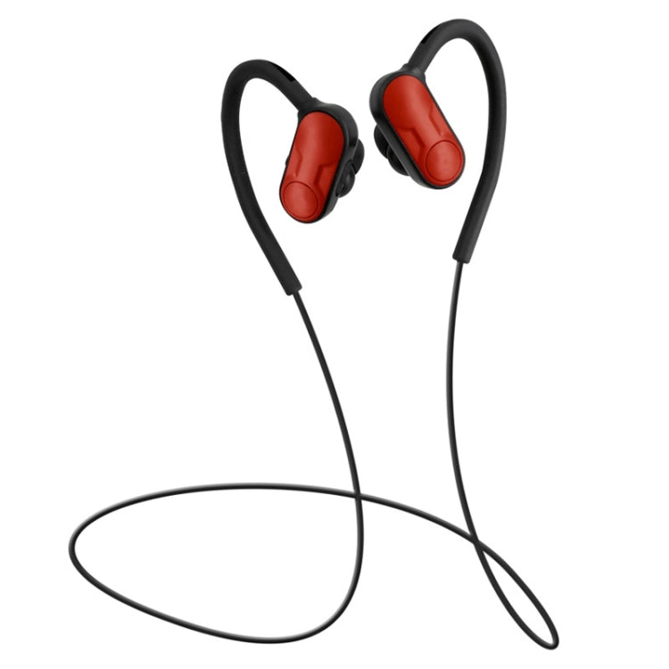 BTH-Y9 Ultra-light Ear-hook Wireless V4.1 Bluetooth Earphones with Mic – Bluetooth Red