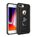 Sergeant Armor Shockproof TPU + PC Protective Case for iPhone 7 / 8 Plus, with 360 Degree Rotation Holder, For iPhone 7 / 8 Plus, iPhone 7 / 8 Plus For iPhone 7 8 Plus Black