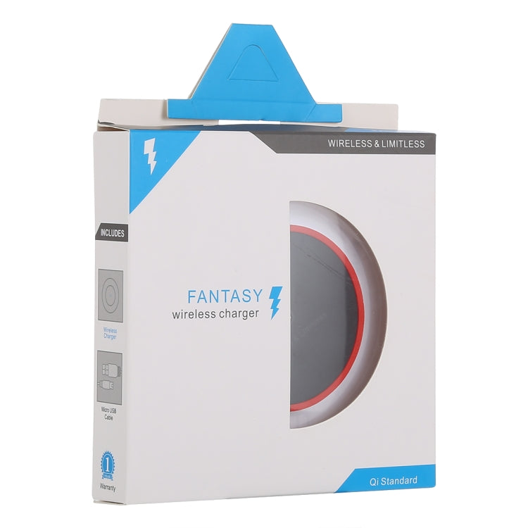 FANTASY Wireless Charger – 5V 1A Output Qi Standard Ultra-thin Wireless Charger with Charging...