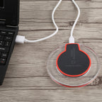FANTASY Wireless Charger – 5V 1A Output Qi Standard Ultra-thin Wireless Charger with Charging...