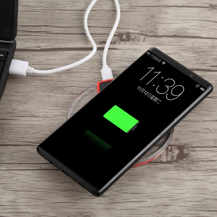 FANTASY Wireless Charger – 5V 1A Output Qi Standard Ultra-thin Wireless Charger with Charging...