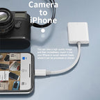 Card Reader – 8 Pin to SD Card Camera Reader Adapter