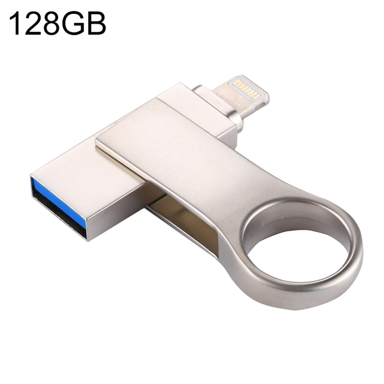 RQW-10D USB Flash Drive – 2 in 1 USB 2.0 & 8 Pin 128GB Flash Drive, RQW-10D RQW-10D