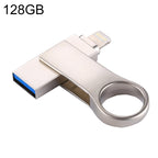 RQW-10D USB Flash Drive – 2 in 1 USB 2.0 & 8 Pin 128GB Flash Drive, RQW-10D RQW-10D