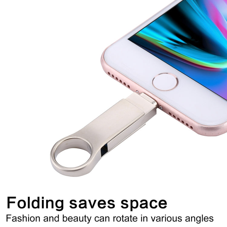 RQW-10D USB Flash Drive – 2 in 1 USB 2.0 & 8 Pin 16GB Flash Drive, RQW-10D