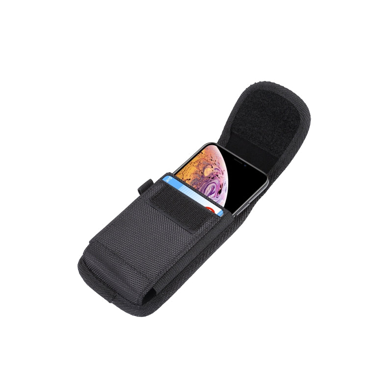 4.7 inch Universal Vertical Nylon Fabric Waist Bag for iPhone X & iPhone 8, Galaxy S6, Redmi 3 Default Title