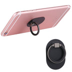 Universal Phone Adhesive Metal Plate 360 Degree Rotation Stand Finger... CPS-015 Black