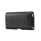 Men Lambskin Texture Multi-functional Universal Mobile Phone Waist Pack Leather Case for 5.5 Inch or Below Smartphones, For 5.5 Inch