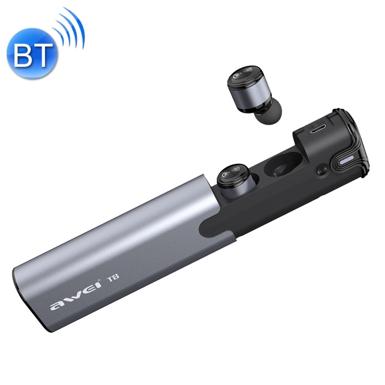 For iPhone, Samsung, Huawei, Xiaomi, HTC and Other Smartphones, T8 – Bluetooth T8 Grey