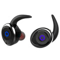 AWEI T1 Sports Headset IPX4 Waterproof Wireless Bluetooth V4.2 Stereo Earphone, Support TWS, T1 T1 Black