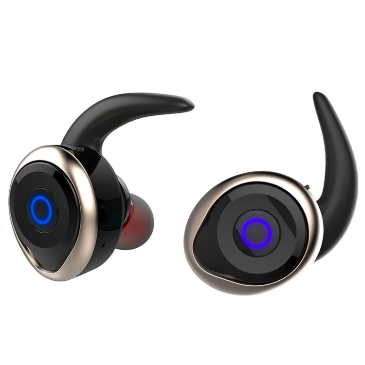 AWEI T1 Sports Headset IPX4 Waterproof Wireless Bluetooth V4.2 Stereo Earphone, Support TWS, T1 – Waterproof, Bluetooth T1 Gold