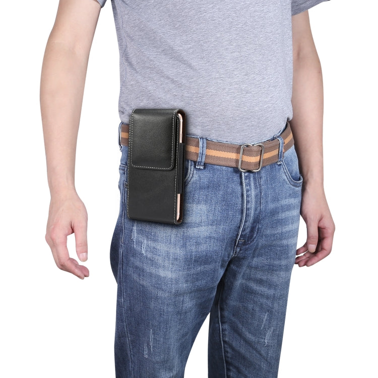 5.2 inch Universal Vertical Lambskin Texture Waist Bag for iPhone XS, Galaxy S10e, Huawei P30, For 5.2 inch For 5.2 inch