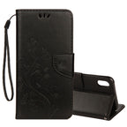 Case – Leather (iPhone XR Embossed Butterfly Pattern)