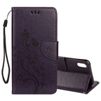 Case – Leather (iPhone XR Embossed Butterfly Pattern)