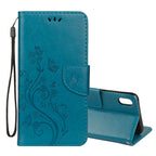 Case – Leather (iPhone XR Embossed Butterfly Pattern)