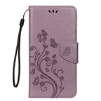 Case – Leather (iPhone XR Embossed Butterfly Pattern)