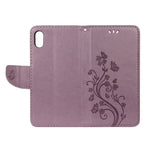 Case – Leather (iPhone XR Embossed Butterfly Pattern)
