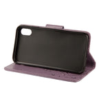 Case – Leather (iPhone XR Embossed Butterfly Pattern)