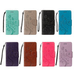 Case – Leather (iPhone XR Embossed Butterfly Pattern)