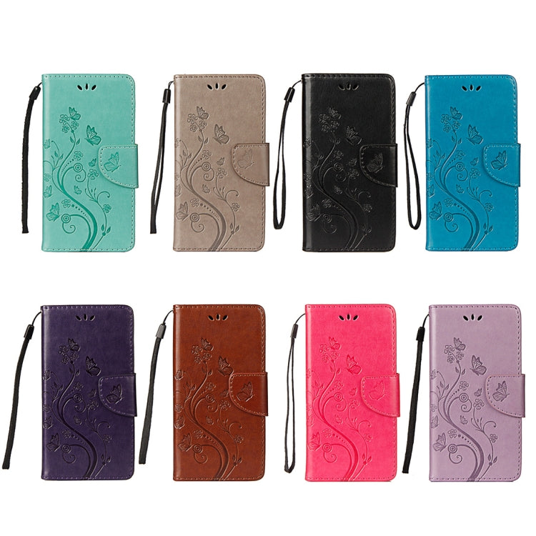 Case – Leather (iPhone XR Embossed Butterfly Pattern)