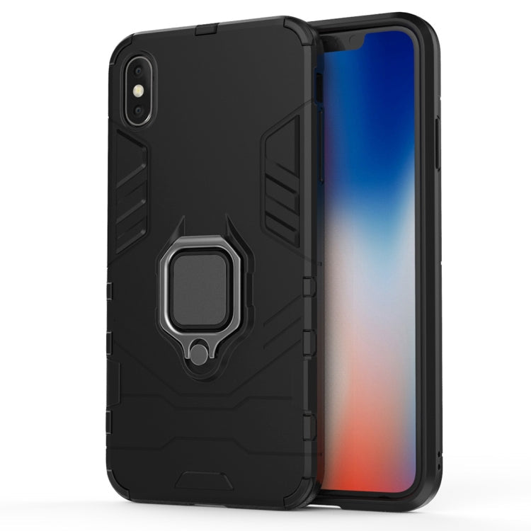 Protective Case – Shockproof, Magnetic (iPhone XS Max PC) For XS Max Black