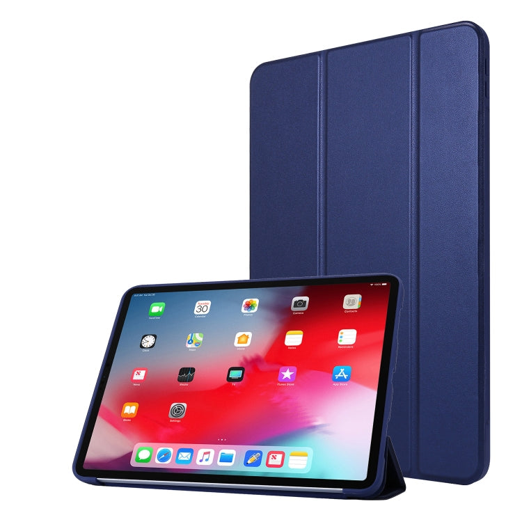 Tablet Case – Leather (iPad Pro 11) For iPad Pro 11 (2020) Navy Blue