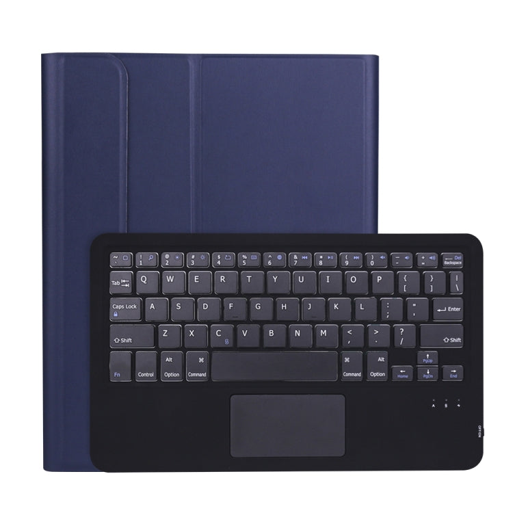 A11B-A Tablet Case – Ultra-thin ABS Detachable Bluetooth Keyboard Tablet Case with Touchpad... For iPad Pro 11 2022 2021 Air 5 Air 4 Dark Blue
