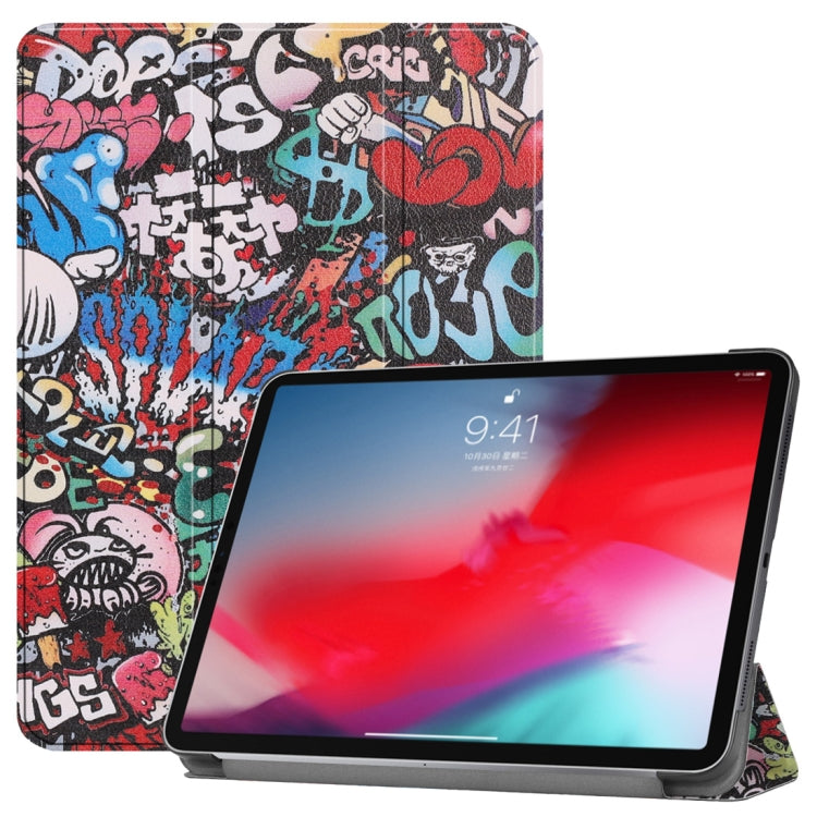 Case – 11" Screen, Leather, Foldable For iPad Pro 11 inch (2018)