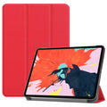 Case – 12.9" Screen, Leather, Foldable (iPad Air 13 2024) For iPad Air 13 2024 iPad Pro 12.9 inch (2018) Red
