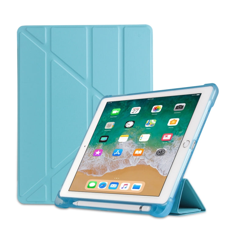 Protective Case – Shockproof, Foldable (iPad 9) iPad 9.7 (2018) 9.7 (2017) air air2 Sky Blue
