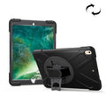 For iPad Pro 10.5 inch 360 Degree Rotation PC + Silicone Protective Case with Holder & Hand-strap, For iPad Pro 10.5 inch For iPad Pro 10.5 inch For iPad Pro 10.5 inch