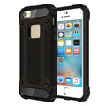 Tough Armor TPU + PC Combination Case for iPhone SE & 5 & 5s, For 5 & iPhone 5S & iPhone SE For 5 & iPhone 5S & iPhone SE Black