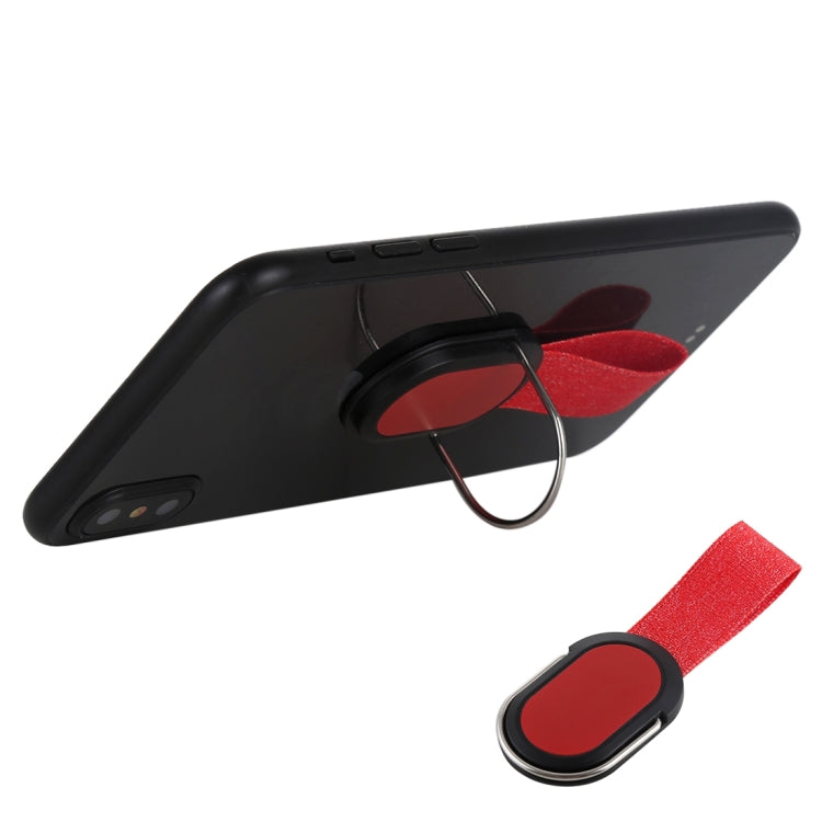 CPS-016 Stand – Universal Finger Strap Grip Self Holder Mobile Phone Stand Red