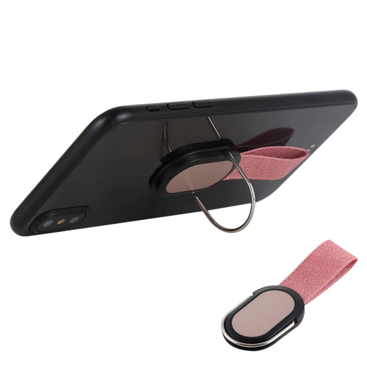 CPS-016 Stand – Universal Finger Strap Grip Self Holder Mobile Phone Stand Rose Gold