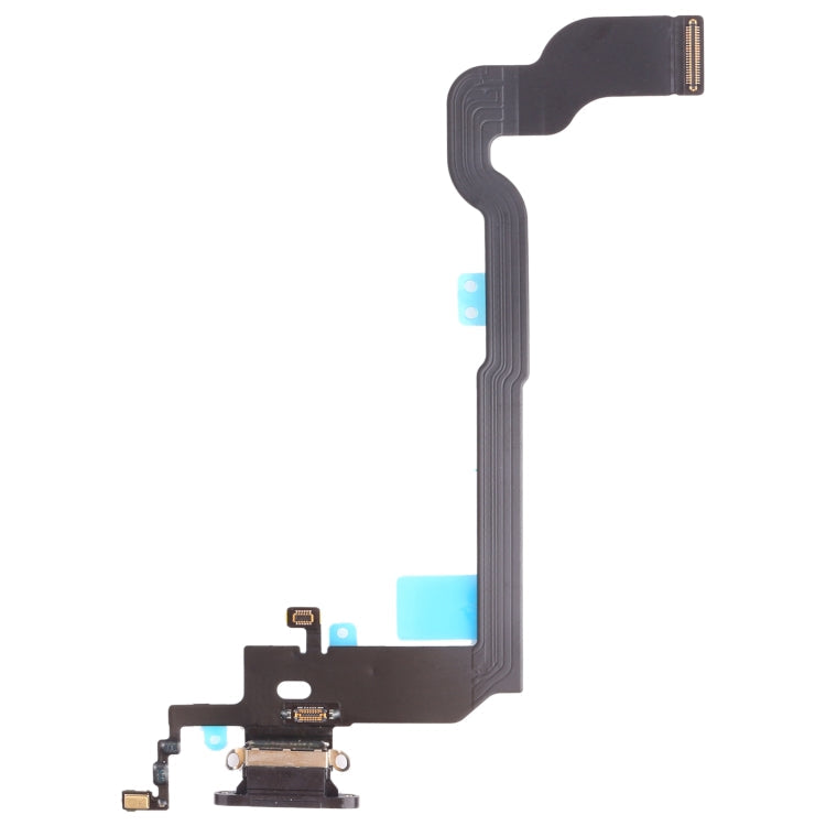 Original Charging Port Flex Cable for iPhone X, For iPhone X (Original) For iPhone X (Original) Black