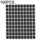 100 PCS Display Screen Black Stickers for iPhone X, For iPhone X(100 PCS) For iPhone X(100 PCS)