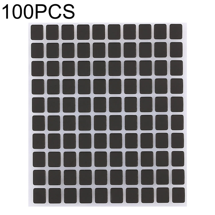 100 PCS Display Screen Black Stickers for iPhone X, For iPhone X(100 PCS) For iPhone X(100 PCS)