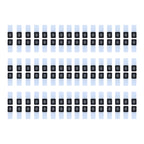 100 PCS Sensor Back Stickers for iPhone X, For iPhone X