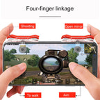 E9 Game Trigger Controller – Electroplating Design Press Eat Chicken Mobile Phone Trigger Shooting...