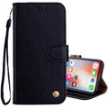 Case – Leather (iPhone X) #4 For iPhone X Black