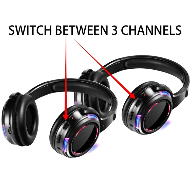 UHF-9 Headset LED Wireless Noise Cancelling Earphone, Earphone – Durable Build, Easy to Use