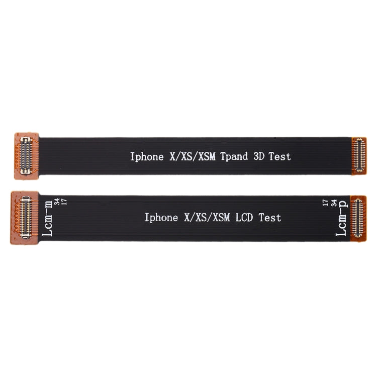 1 Pair LCD Display Screen Extension Testing Flex Cable for iPhone XS / XS Max – Durable Build, Easy to Use, For iPhone XS / XS Max