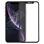 Front Screen Outer Glass Lens with Frame + OCA Optically Clear Adhesive for iPhone XR, For iPhone XR (Frame+OCA) For iPhone XR (Frame+OCA)