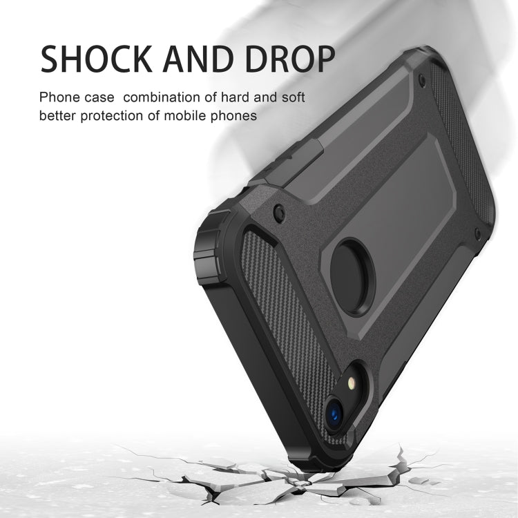 For iPhone XR TPU + PC Armor Combination Back Cover Case, For iPhone XR