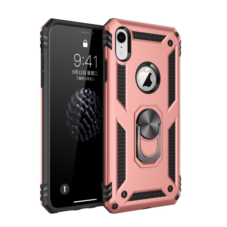 Protective Case – Shockproof (iPhone XR Sergeant Armor Shockproof) Rose Gold