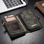 Case – Leather (iPhone XR CaseMe Detachable...)
